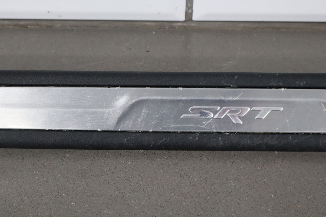 2018 Dodge Durango SRT - 8 6.4L 392 Front Sill Plates Black SRT Emblem OEM