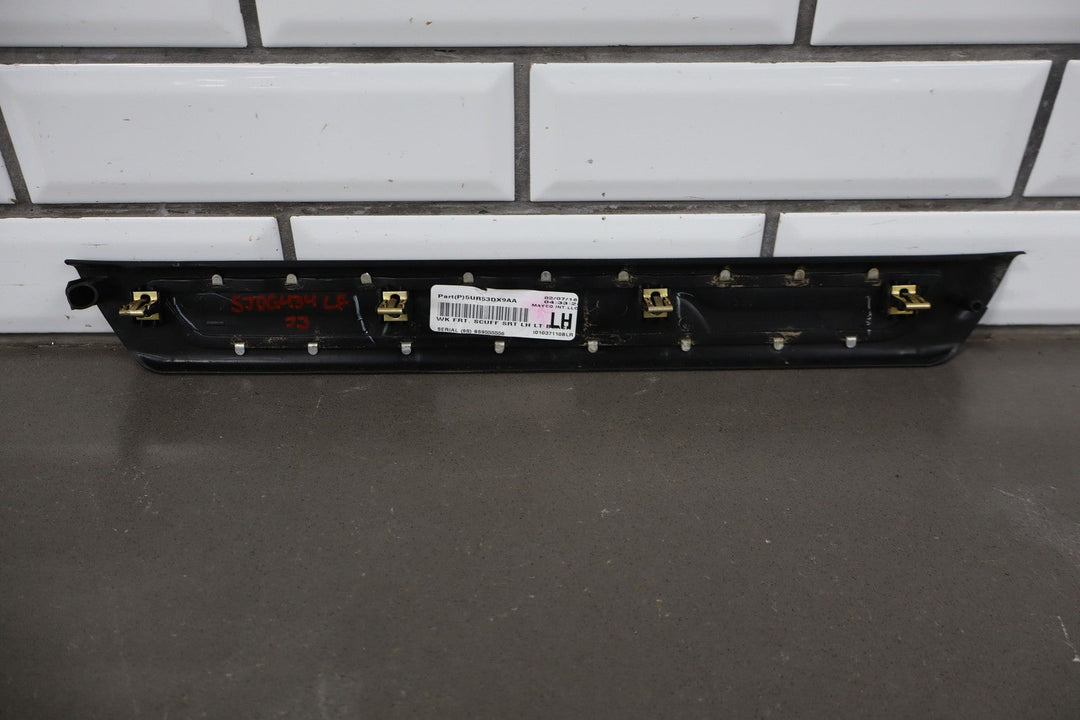 2018 Dodge Durango SRT - 8 6.4L 392 Front Sill Plates Black SRT Emblem OEM