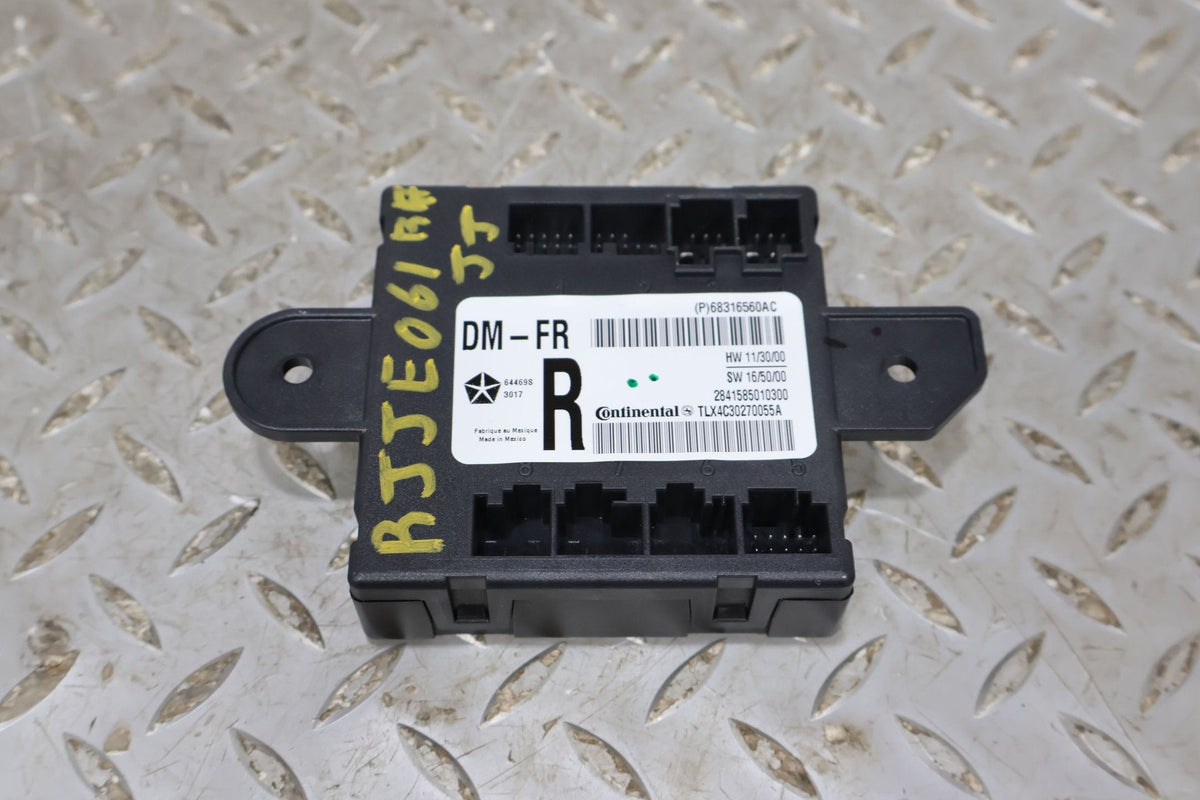 2018 Jeep Grand Cherokee- Chassis Control Module