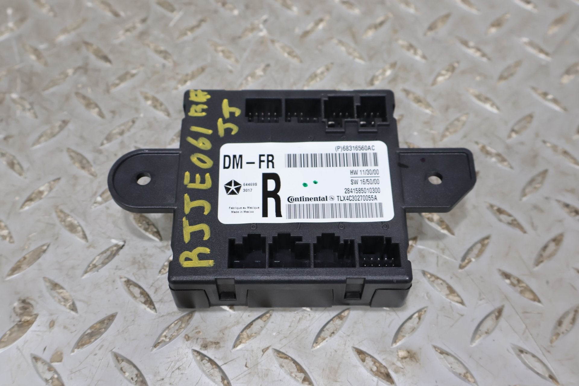 2018 Jeep Grand Cherokee- Chassis Control Module