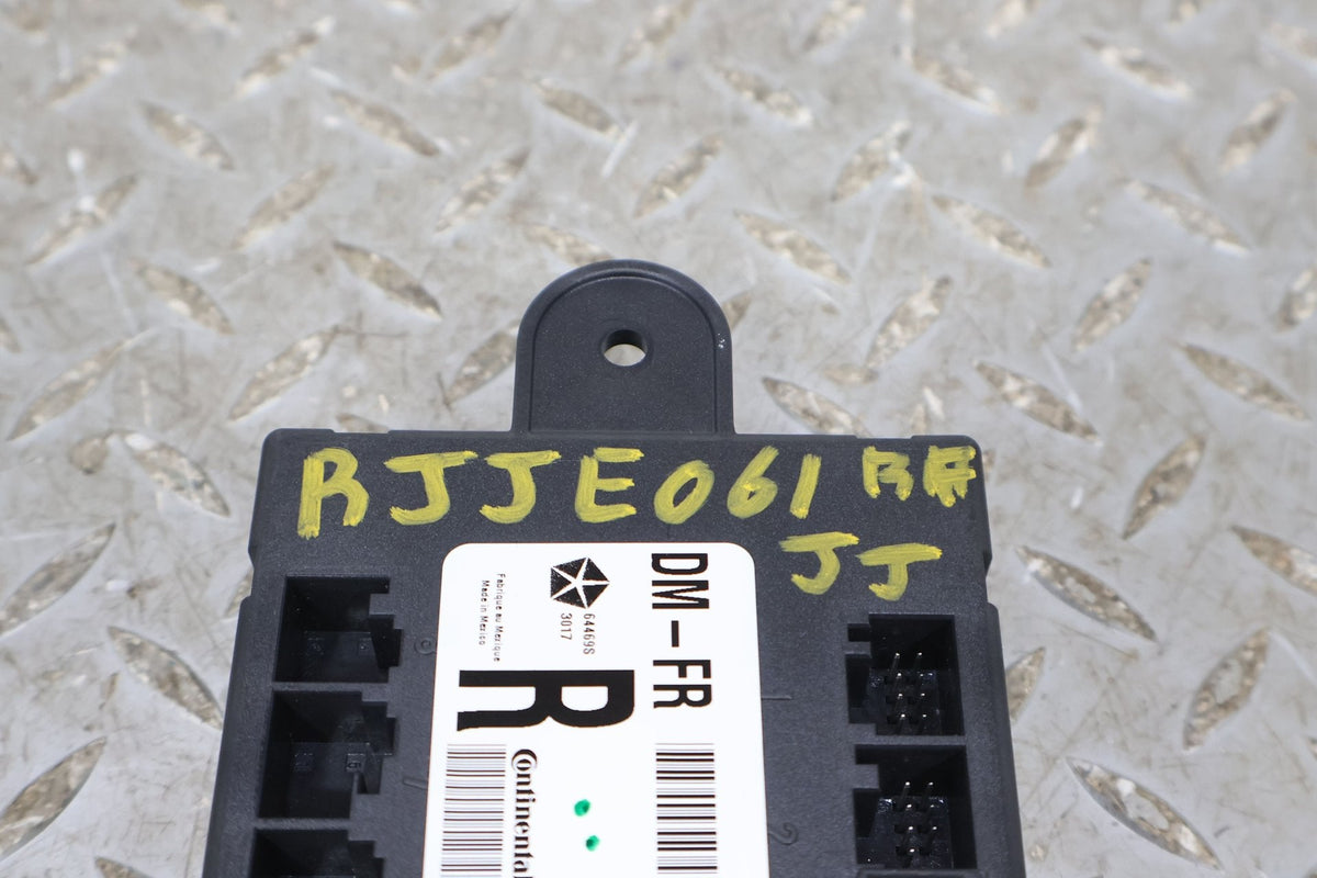 2018 Jeep Grand Cherokee- Chassis Control Module