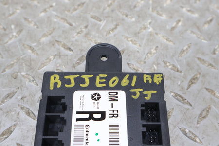 2018 Jeep Grand Cherokee- Chassis Control Module