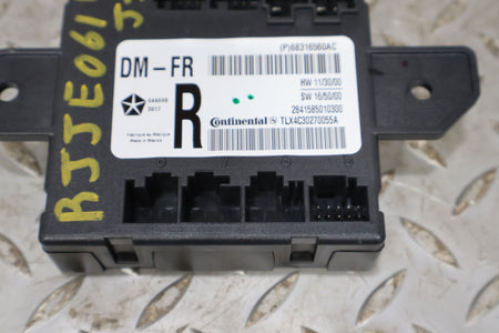2018 Jeep Grand Cherokee- Chassis Control Module
