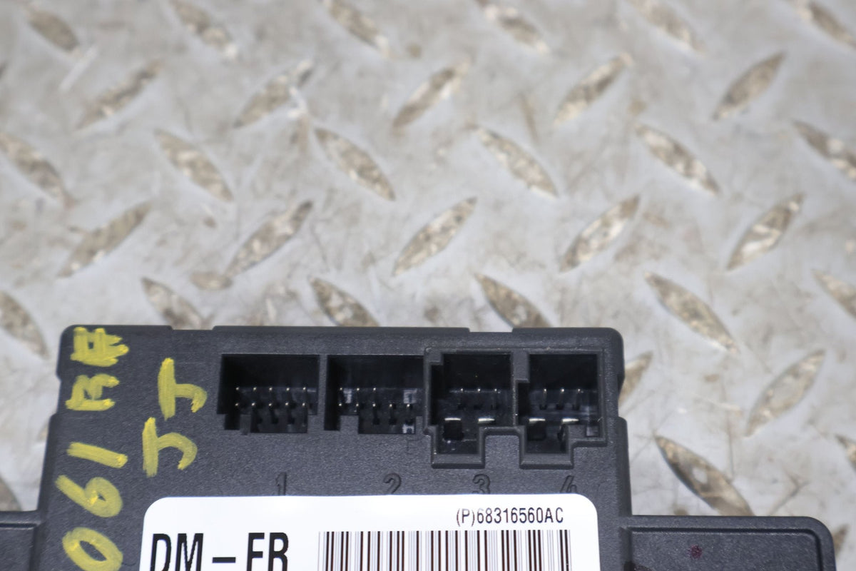 2018 Jeep Grand Cherokee- Chassis Control Module
