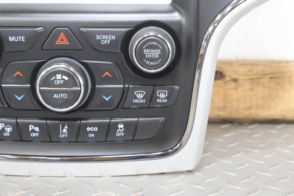 2018 Jeep Grand Cherokee- Heater/AC Controls