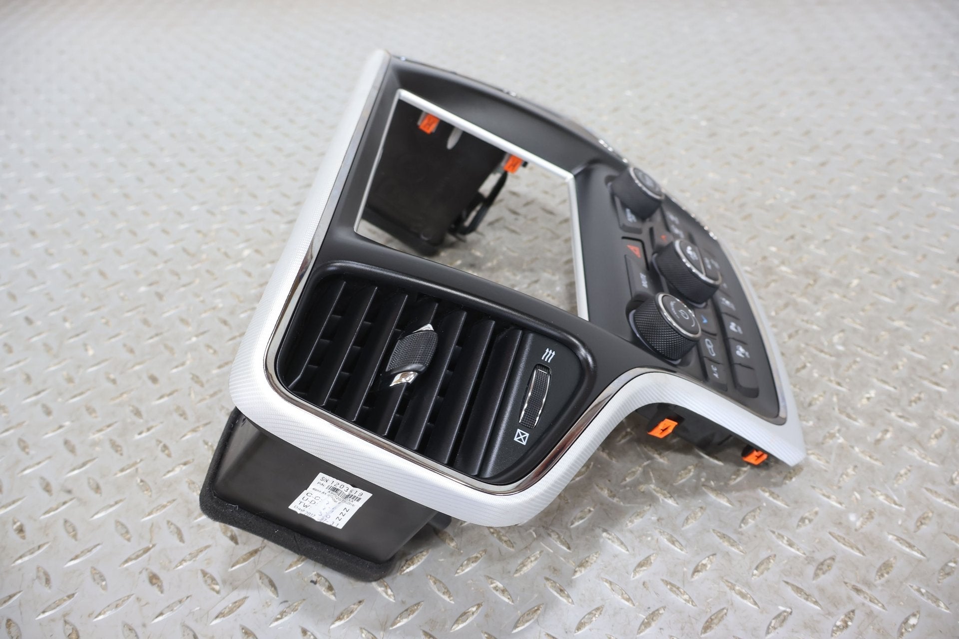 2018 Jeep Grand Cherokee- Heater/AC Controls