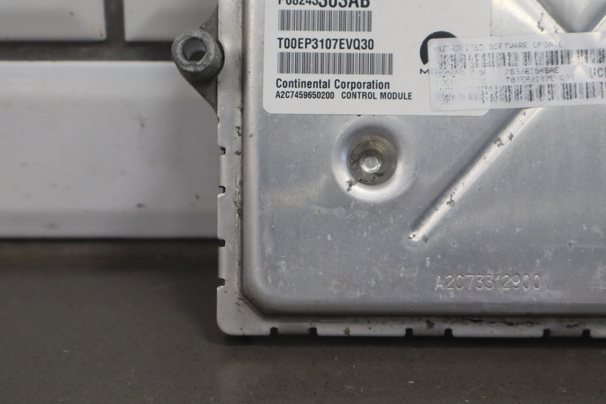 2018 Ram 1500 5.7L Gasoline Engine Computer/ ECU 68243303AB