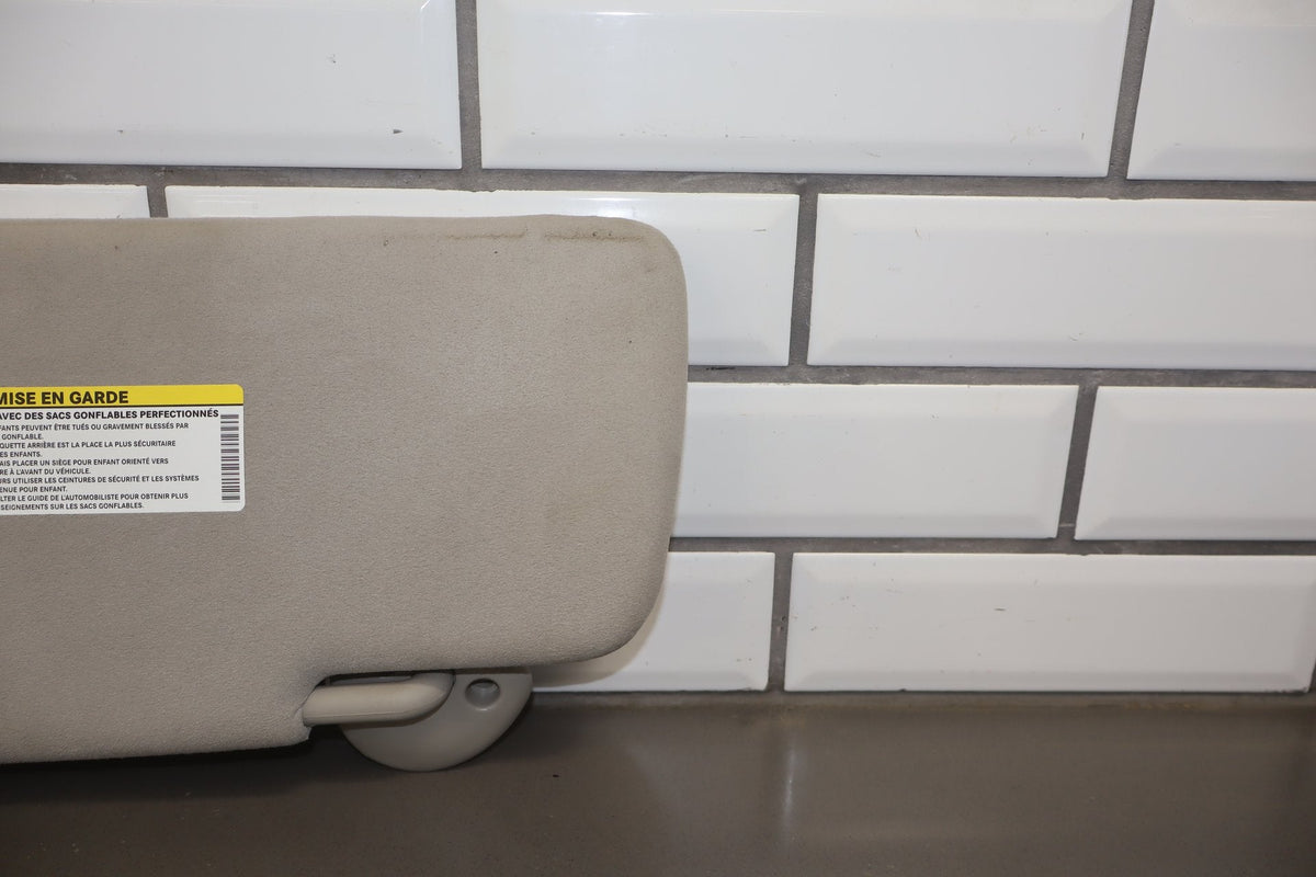 2018 Ram 1500 Limited Tungsten Alcantara Sun Visor Pair Left/Right