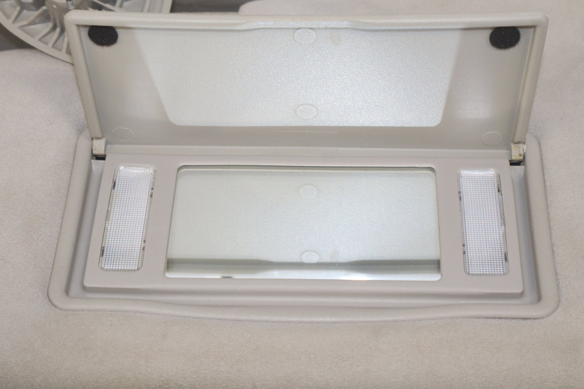 2018 Ram 1500 Limited Tungsten Alcantara Sun Visor Pair Left/Right