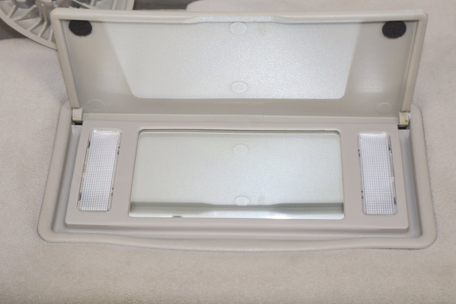 2018 Ram 1500 Limited Tungsten Alcantara Sun Visor Pair Left/Right