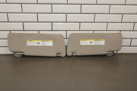 2018 Ram 1500 Limited Tungsten Alcantara Sun Visor Pair Left/Right