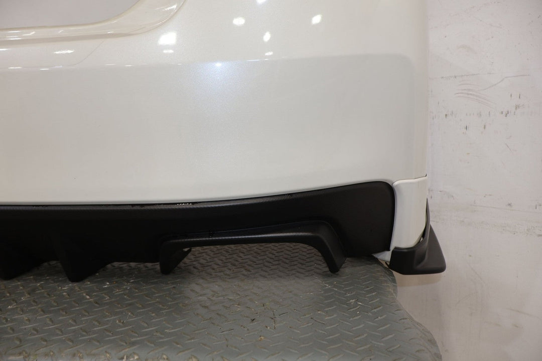 2018 Subaru WRX Rear Bumper White WHC