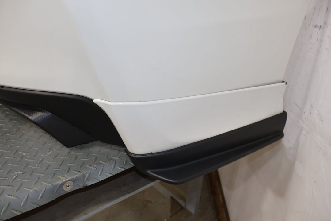 2018 Subaru WRX Rear Bumper White WHC