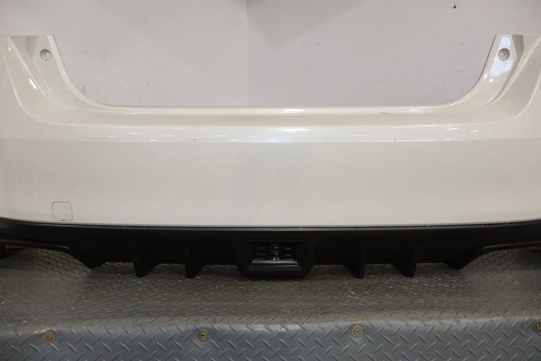 2018 Subaru WRX Rear Bumper White WHC