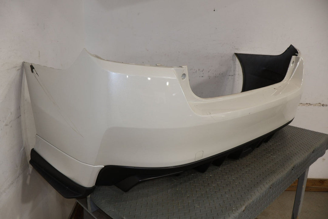 2018 Subaru WRX Rear Bumper White WHC