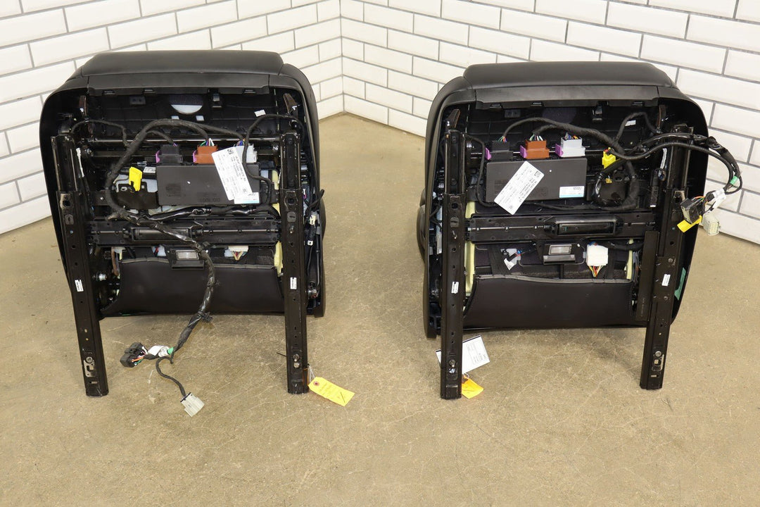 2018 Tesla Model S Next Gen Heated Leather Seat Set Left/Right Black OEM