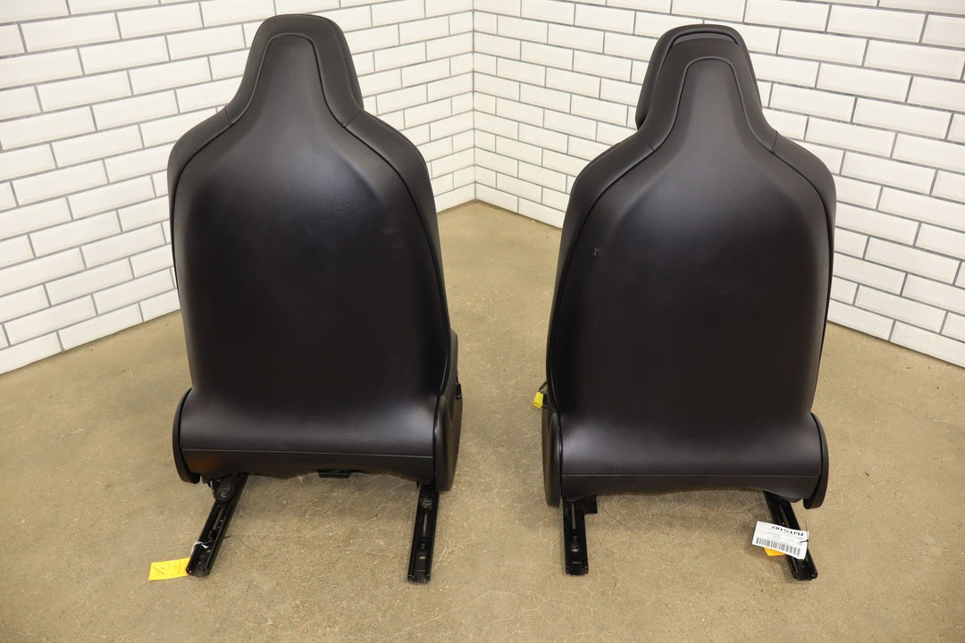 2018 Tesla Model S Next Gen Heated Leather Seat Set Left/Right Black OEM