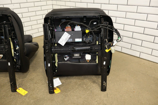 2018 Tesla Model S Next Gen Heated Leather Seat Set Left/Right Black OEM