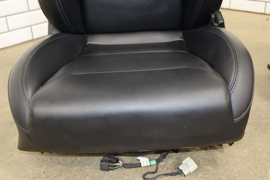2018 Tesla Model S Next Gen Heated Leather Seat Set Left/Right Black OEM