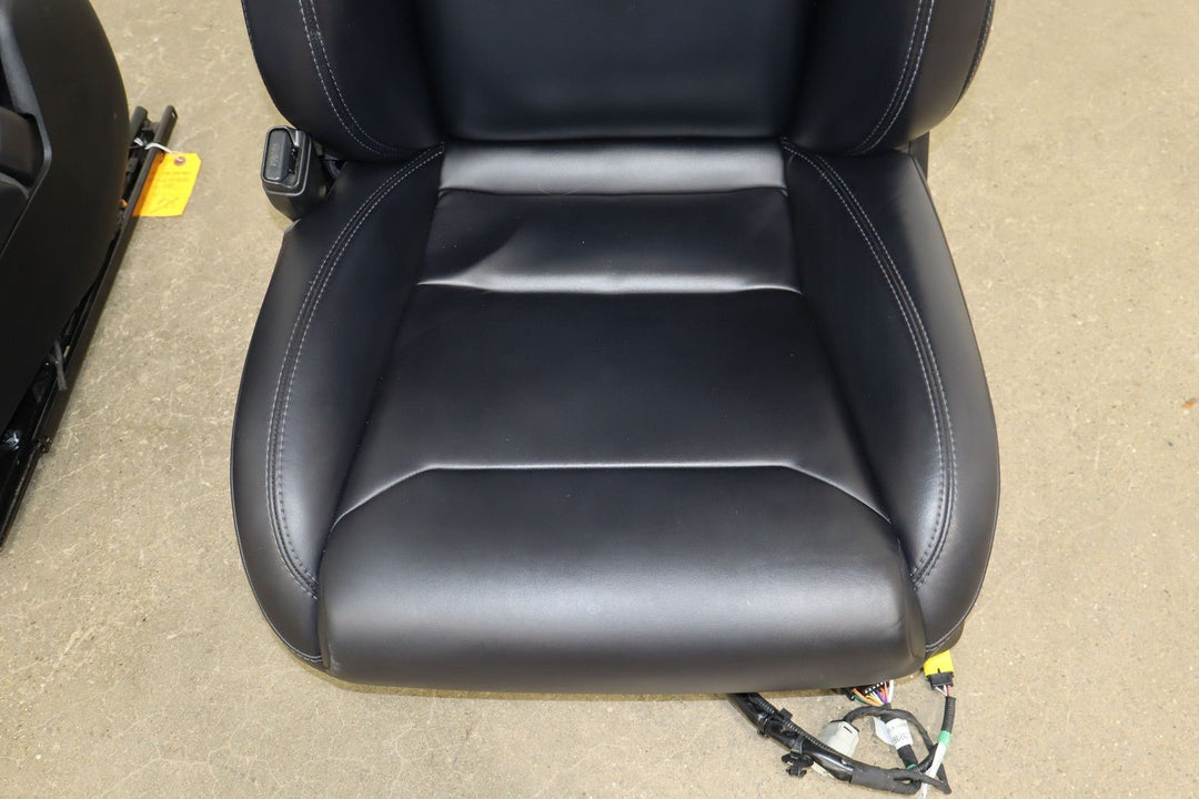 2018 Tesla Model S Next Gen Heated Leather Seat Set Left/Right Black OEM