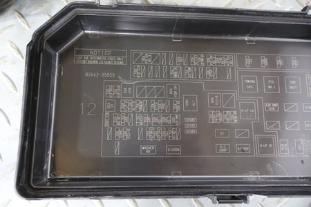2018 Toyota 4Runner- Engine Fuse Box
