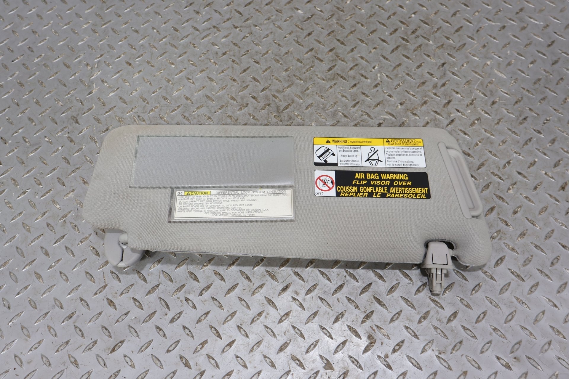 2018 Toyota 4Runner- Sun Visor