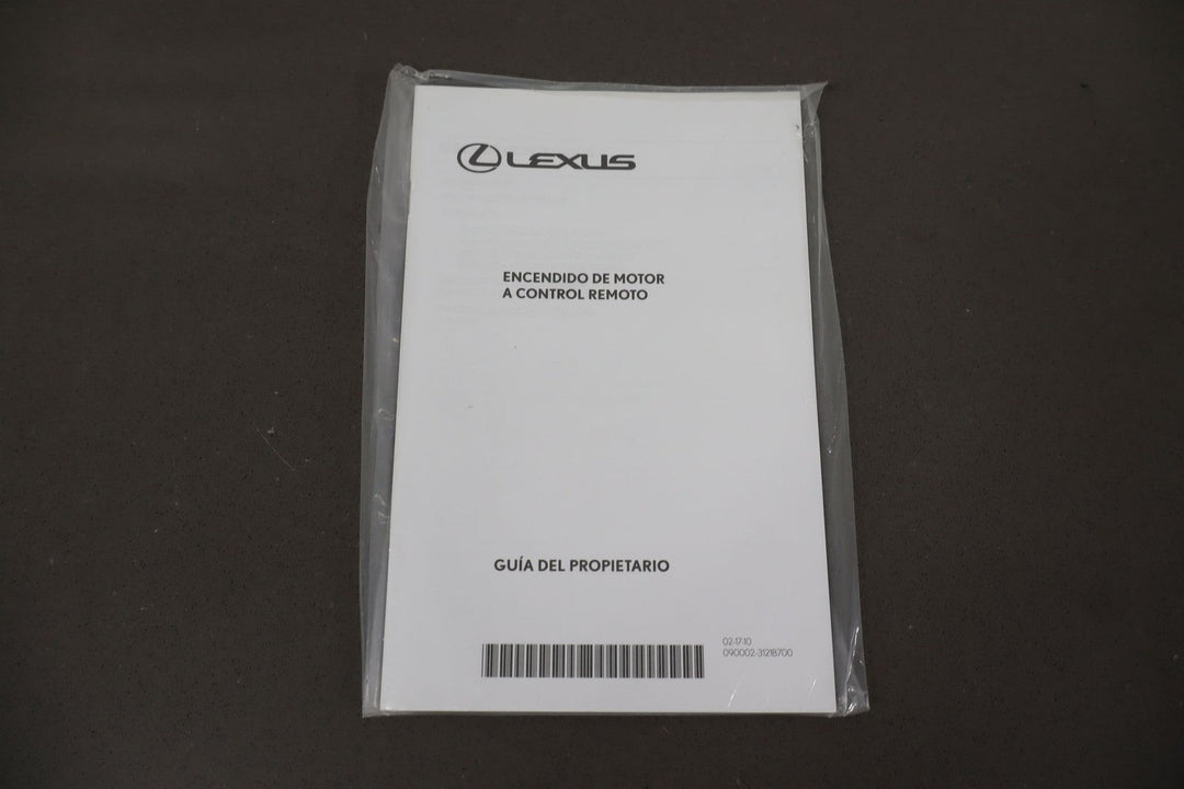 2019 Lexus GX460 Owners Manual W/Pouch