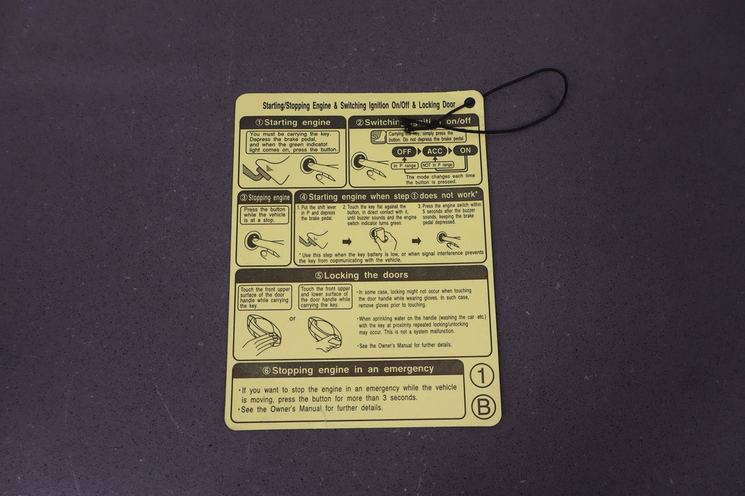 2019 Lexus GX460 Owners Manual W/Pouch