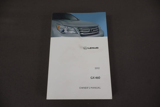 2019 Lexus GX460 Owners Manual W/Pouch