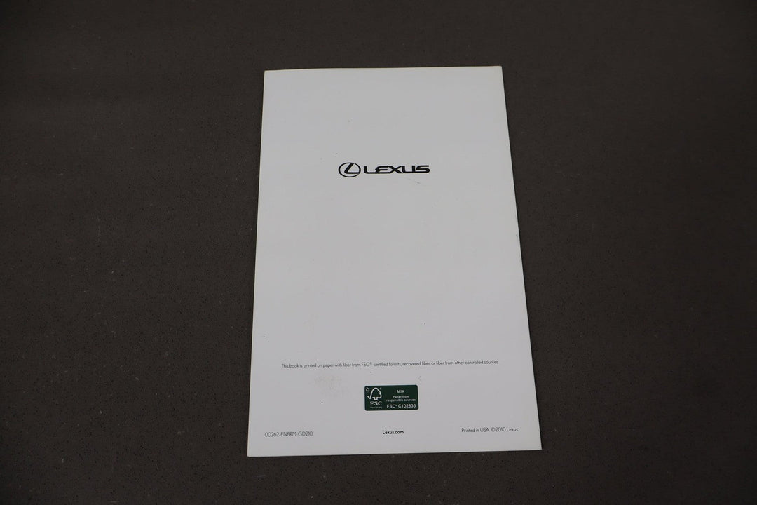 2019 Lexus GX460 Owners Manual W/Pouch