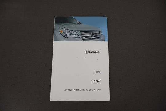 2019 Lexus GX460 Owners Manual W/Pouch