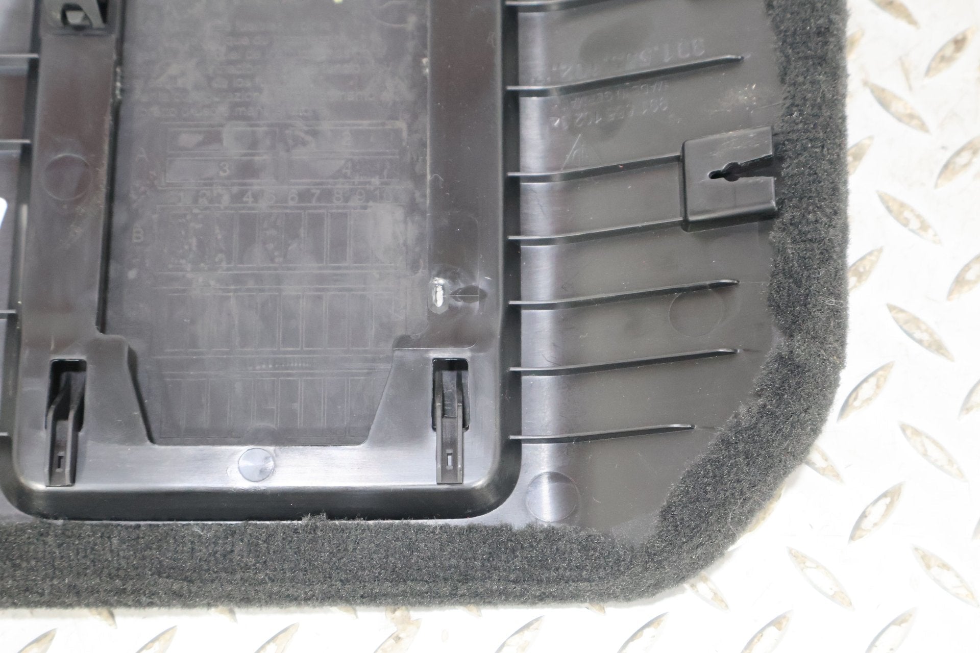 2019 Porsche Cayman- Kick Panel