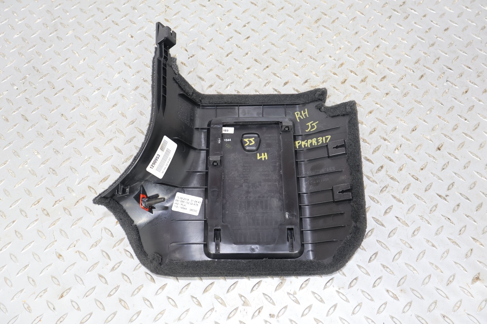 2019 Porsche Cayman- Kick Panel