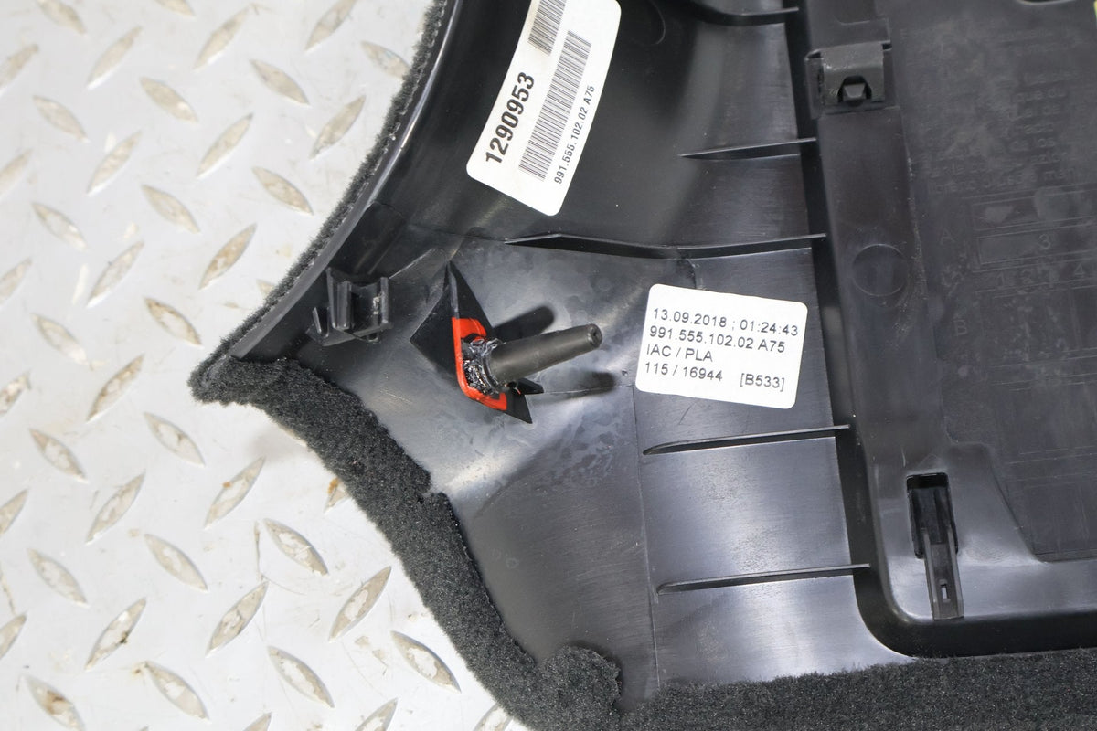 2019 Porsche Cayman- Kick Panel