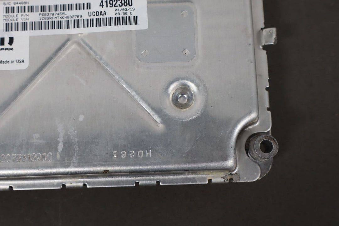 2019 Ram 1500 5.7L Hemi ECU Engine Computer OEM 68331181AA