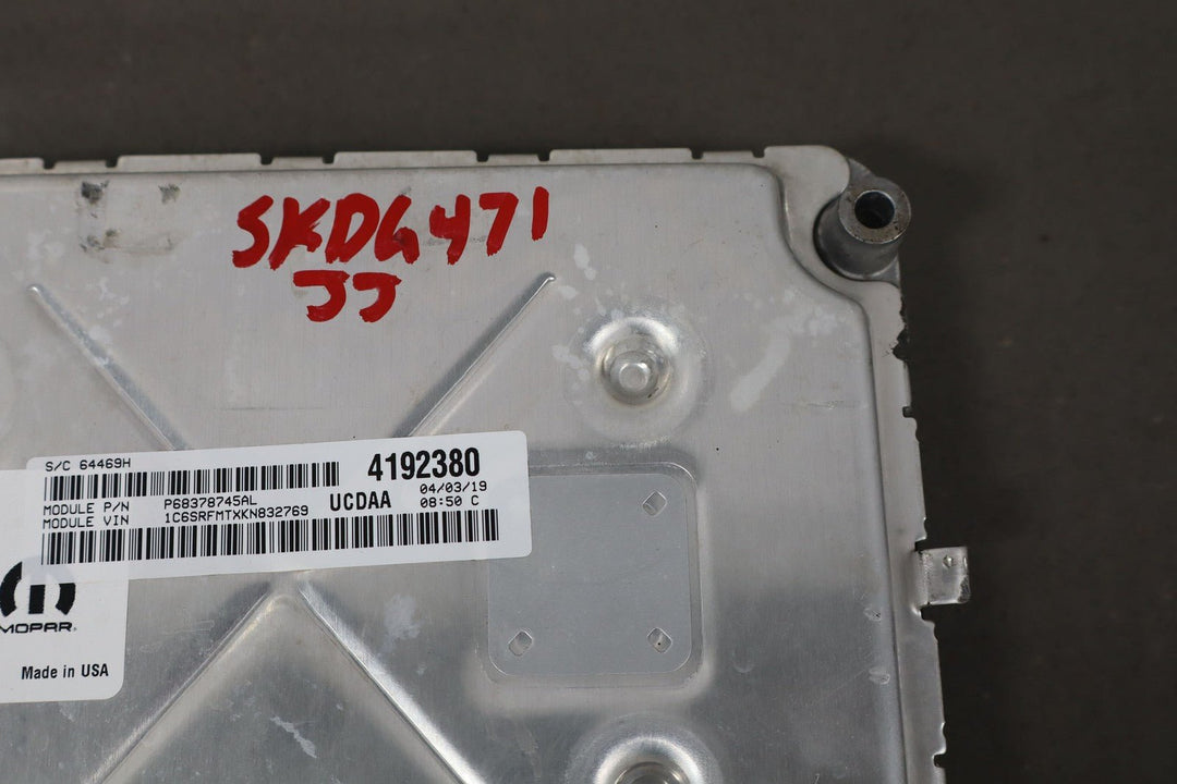 2019 Ram 1500 5.7L Hemi ECU Engine Computer OEM 68331181AA