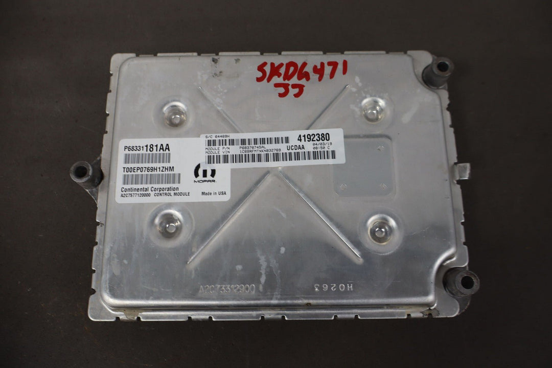 2019 Ram 1500 5.7L Hemi ECU Engine Computer OEM 68331181AA