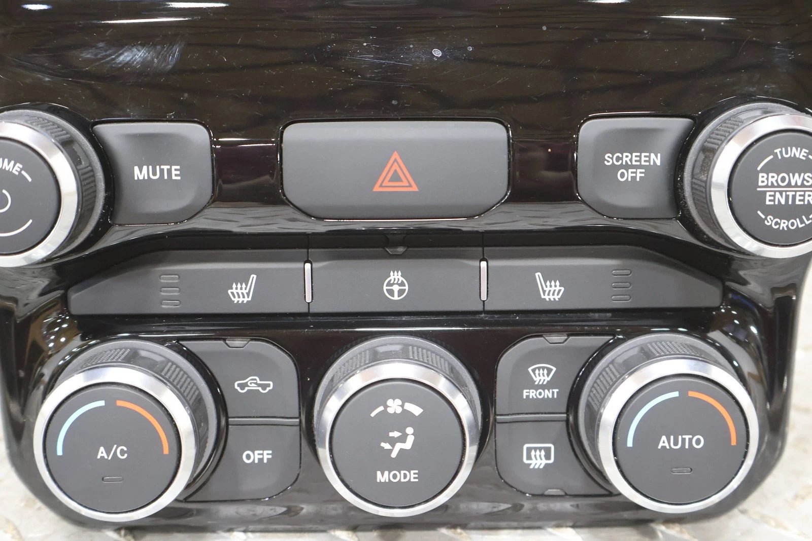 2019 Ram 2500- Heater/AC Controls