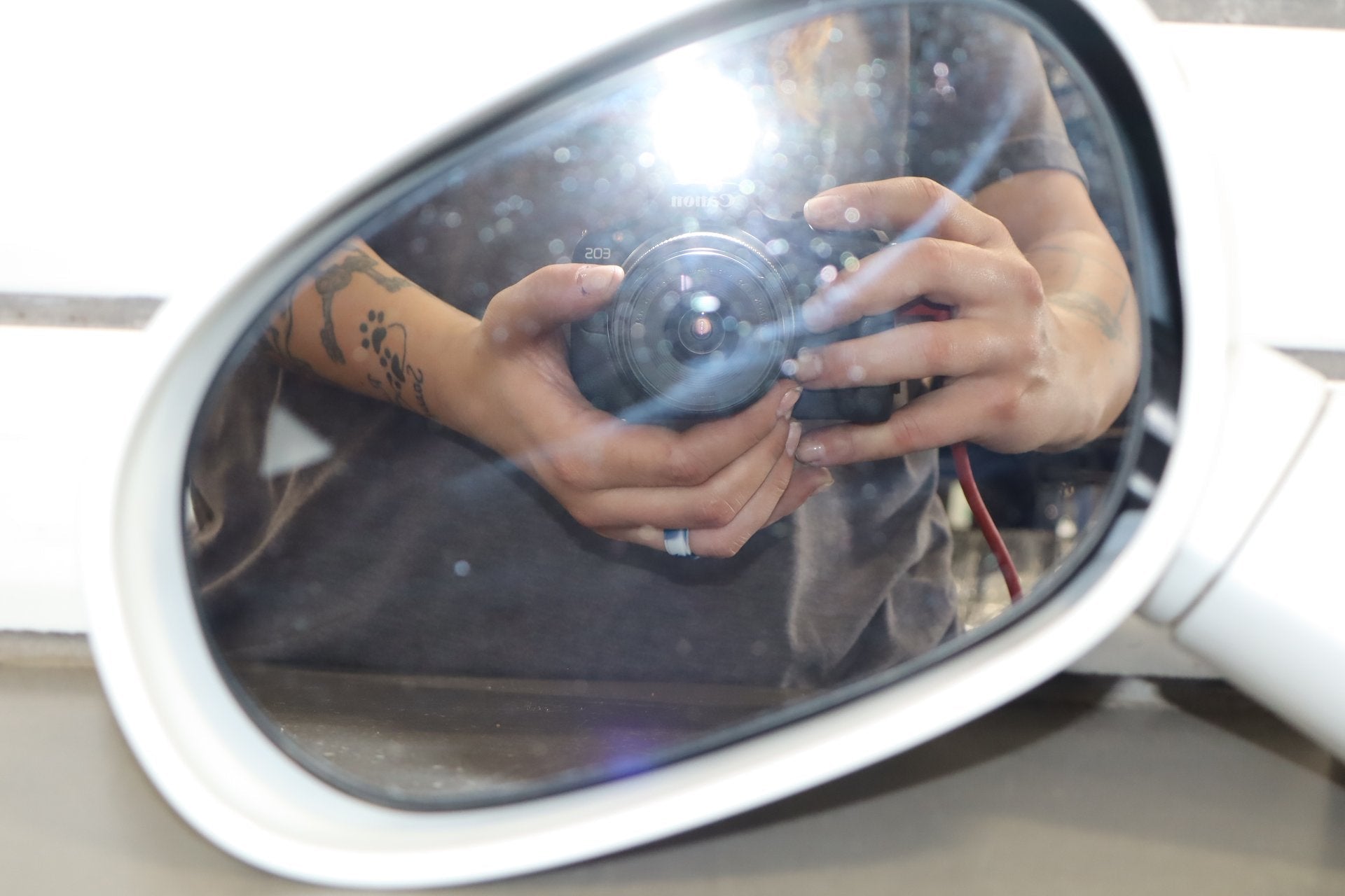 2020-2023 Dodge Challenger Left Door Mirror 6YQ17DX8AA
