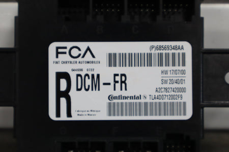 2020-2023 Dodge Challenger Right RH Door Control Module 68569348aa OEM