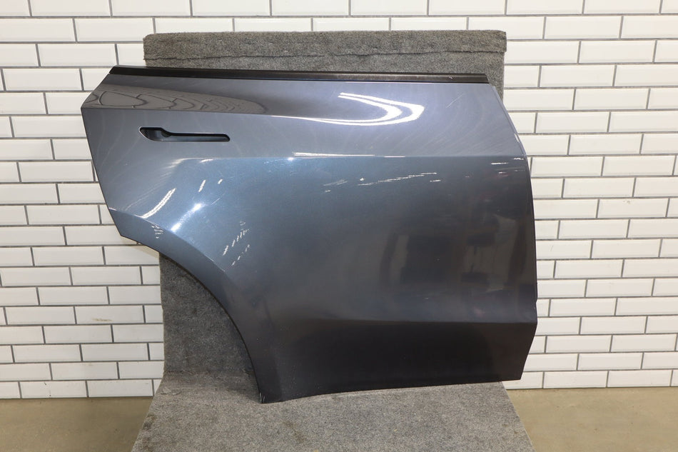2020-2024 Tesla Model Y Rear Right Passenger Door Midnight Silver PMNG