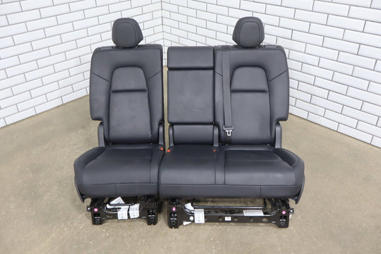 2020 - 2024 Tesla Y 2nd Row Leather Seat (7 Seat) Black OEM