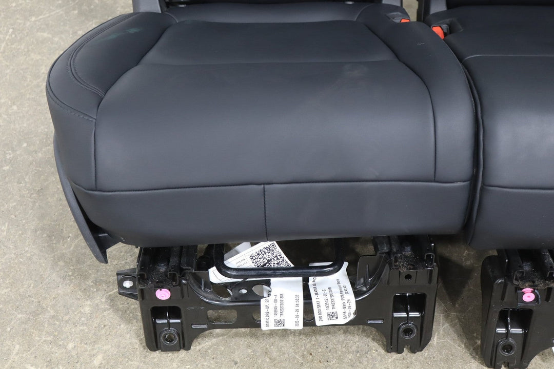 2020 - 2024 Tesla Y 2nd Row Leather Seat (7 Seat) Black OEM