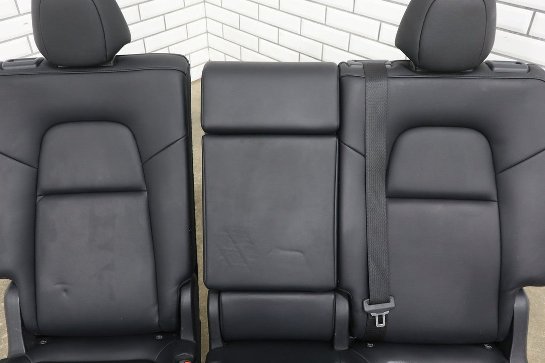 2020 - 2024 Tesla Y 2nd Row Leather Seat (7 Seat) Black OEM
