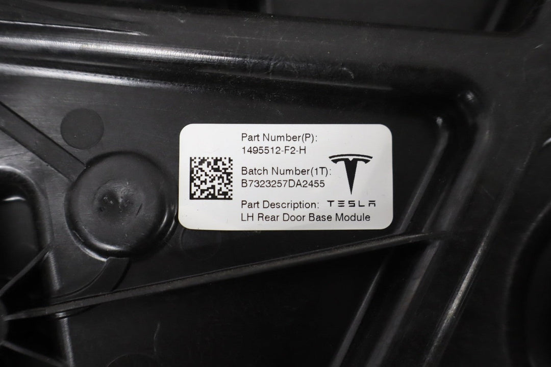2020 - 2024 Tesla Y Left Rear Door Regulator with Motor OEM