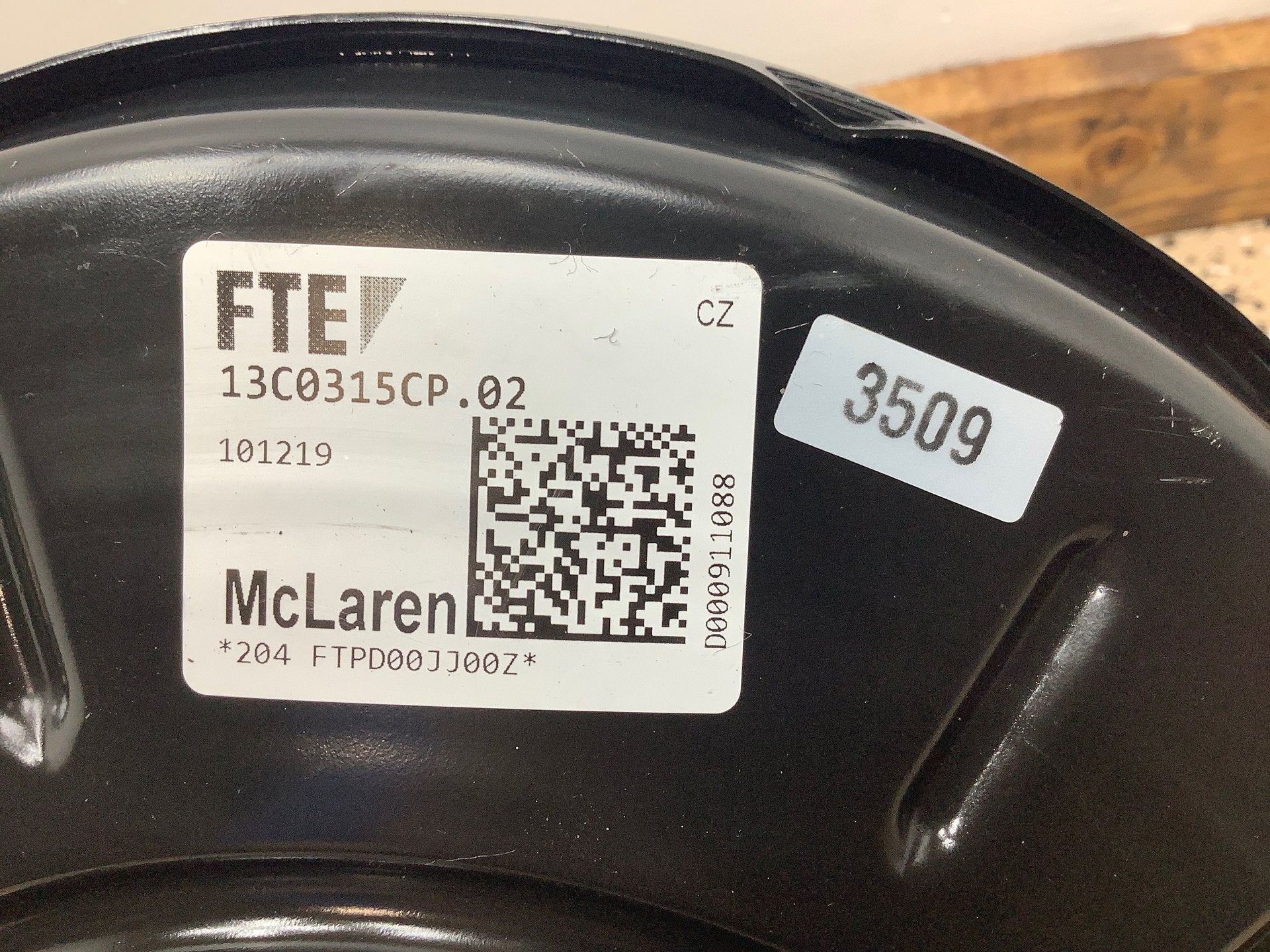 2020 McLaren 570S- Power Brake Booster