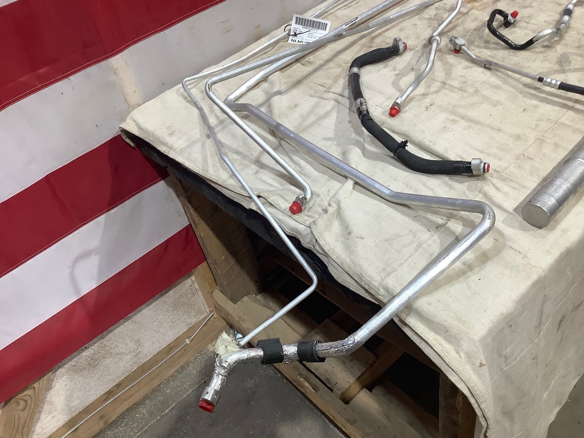 2020 McLaren 570S Spider Set of A/C Air Conditioning Lines