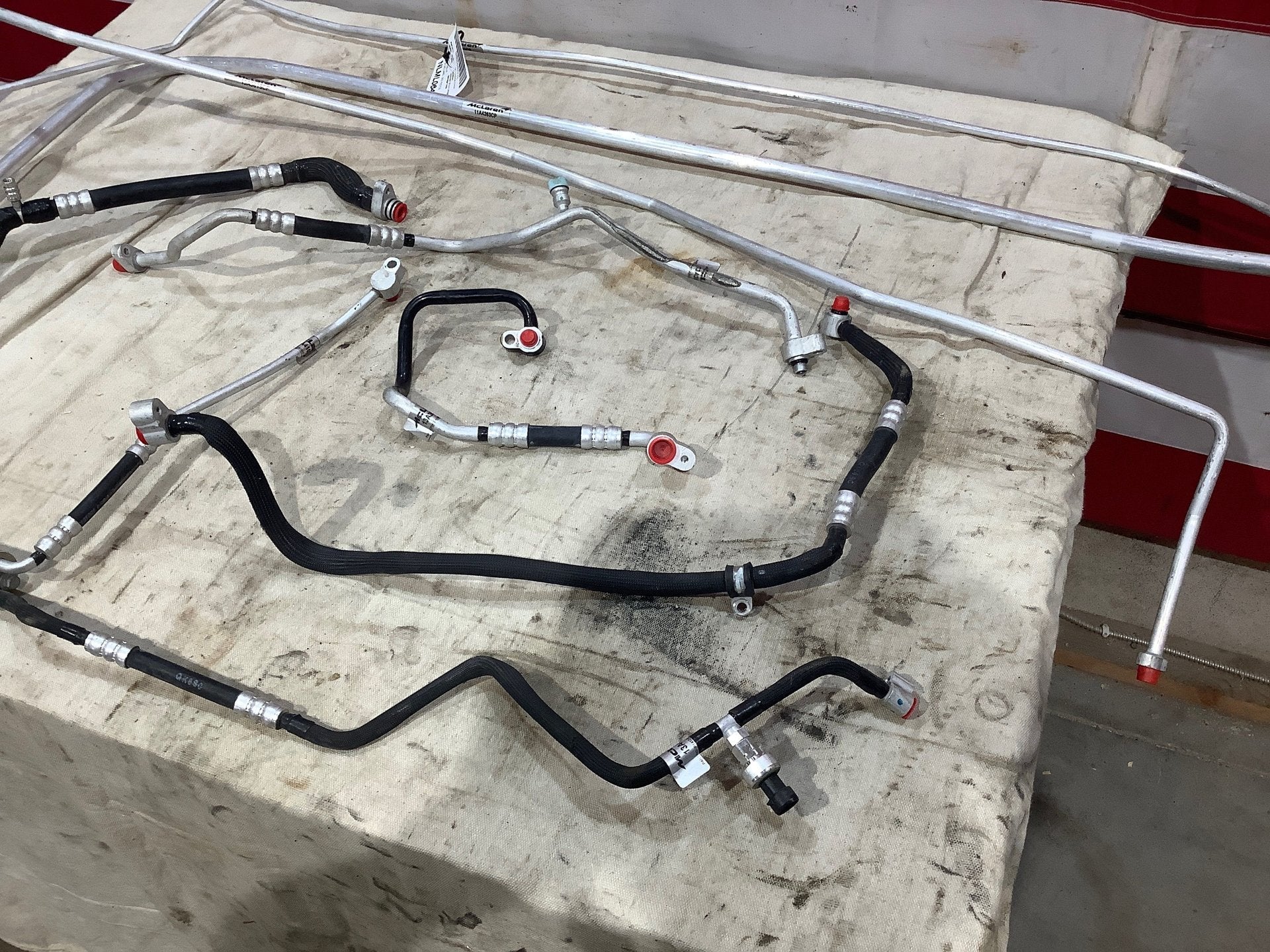2020 McLaren 570S Spider Set of A/C Air Conditioning Lines