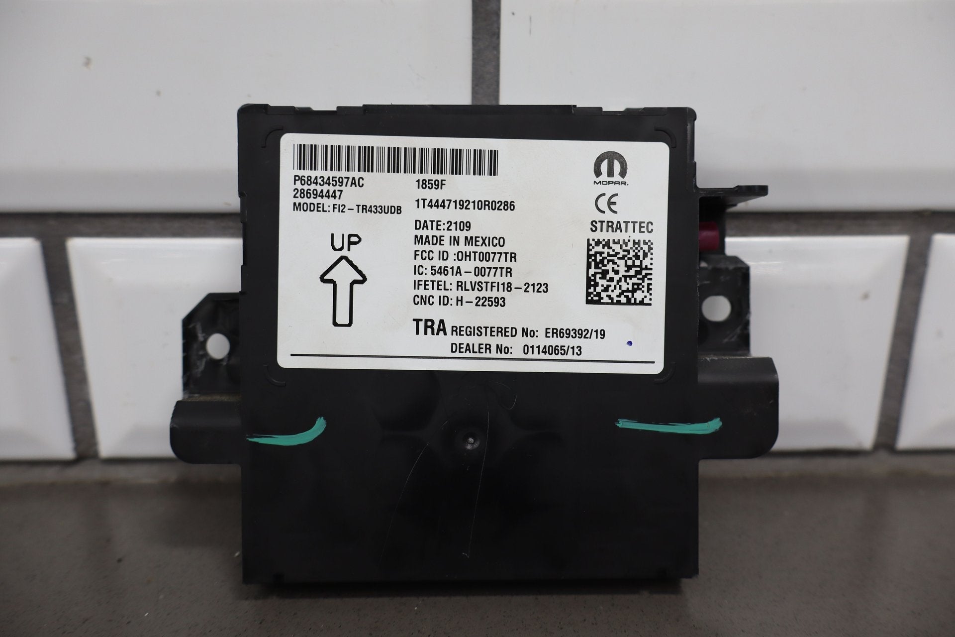 2020 Ram 1500 Laramie BCM Body Control Module Assembly OEM 68444252AE