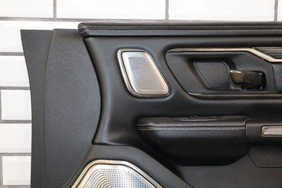 2020 Ram 1500 Right Front Door Trim Panel Black X9